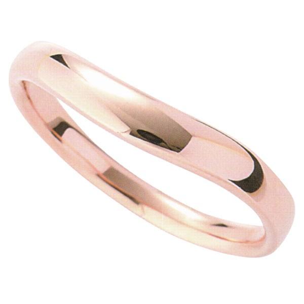 マリッジリング 結婚指輪 高品質 k18 ピンクゴールド メンズ 4im