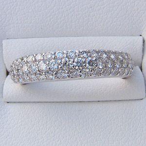 ダイヤモンド リング pt900 プラチナ 指輪 送料無料 カジュアル