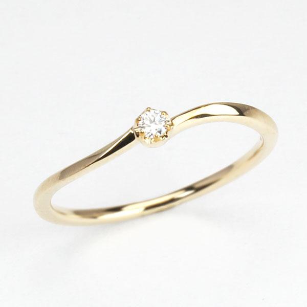 ダイヤ リング K18 ダイヤモンド 指輪 ピンキーリング 小指 18金 ダイヤ リング K18 ダイヤモンド 指輪 ピンキーリング 小指 18金 楽天