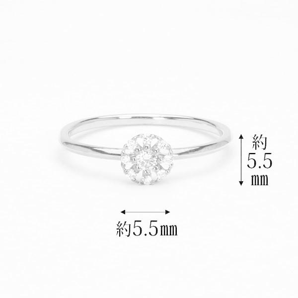 ホワイトゴールド 指輪 ダイヤモンド リング レディース k10 10k 10金 ダイヤ 婚約指輪 送料無料 カジュアル プレゼント ギフト ご褒美 自分買い puの画像