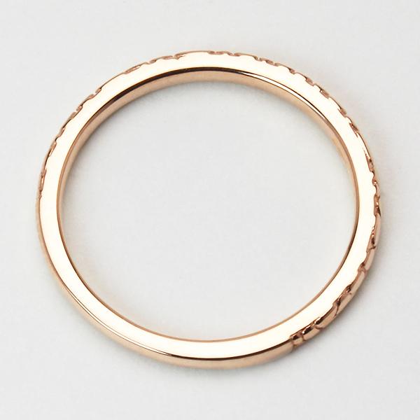k18 18金 18k ピンクゴールド リング マリッジリング 地金 シンプル ピンクゴールドリング 結婚指輪 送料無料 レディース カジュアル プレゼント ギフト puの画像