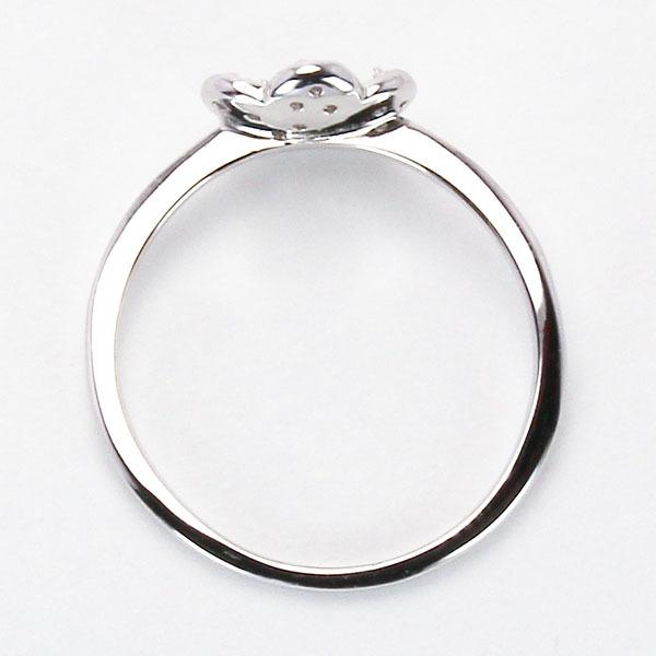 ダイヤモンド リング プラチナ pt900 フラワーモチーフ 花 指輪 diamond DIAMOND レディース プレゼント ギフト ご褒美 自分買い puの画像