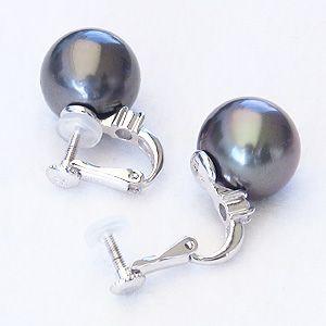 希少品✨ SOGO 黒蝶真珠 イヤリング ホワイトゴールドK18 アクセサリー 25A01206.jpg?v=1737696550&