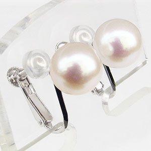 本真珠のイヤリング 8mm アコヤ本真珠 パール イヤリング ホワイトピンク系 7.5mm-8mm K14