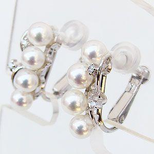 ベビーパール イヤリング あこや本真珠 3.5-4mm パールイヤリング