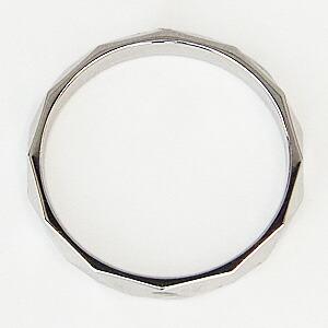 匿名！送料無料！ ぺアリング マリッジリング パールリング 真珠 指輪 パール リング 地金リング シンプル t900 プラチナ デザインカットリング プレゼント ご褒美 自分買い p 【KU2668508539】(96432円)