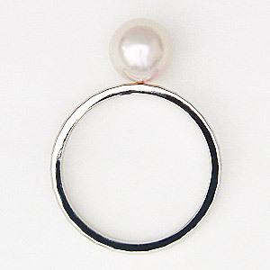 【公式】 ぺアリング マリッジリング パールリング 真珠 指輪 パール リング 地金リング シンプル t900 プラチナ デザインカットリング プレゼント ご褒美 自分買い p 【2806537686】(101420円)