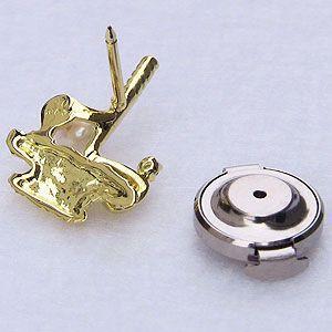 ブローチ ゴルフ ラペルピン メンズ 男性用 真珠 パール k18 ゴールド ピンブローチ タイニーピン 4mm 0.01ct 送料無料 プレゼント ギフト 自分買い puの画像
