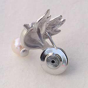 ラペルピン ピンブローチ ブローチ ピンズ メンズ 小鳥 バード 男性用