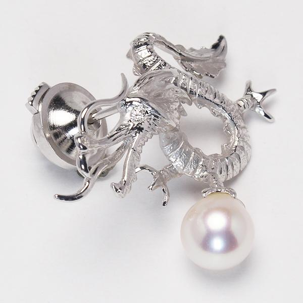 辰 龍 竜 ドラゴン 干支 メンズ ブローチ ピンバッチ ラペルピン ピン