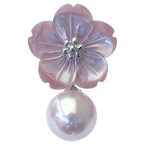 ラペルピン メンズ真珠パール ブローチ あこや真珠 シルバー メンズ ピンクシェル 送料無料 フォーマル 人気 プレゼント ギフト ご褒美 自分買い p