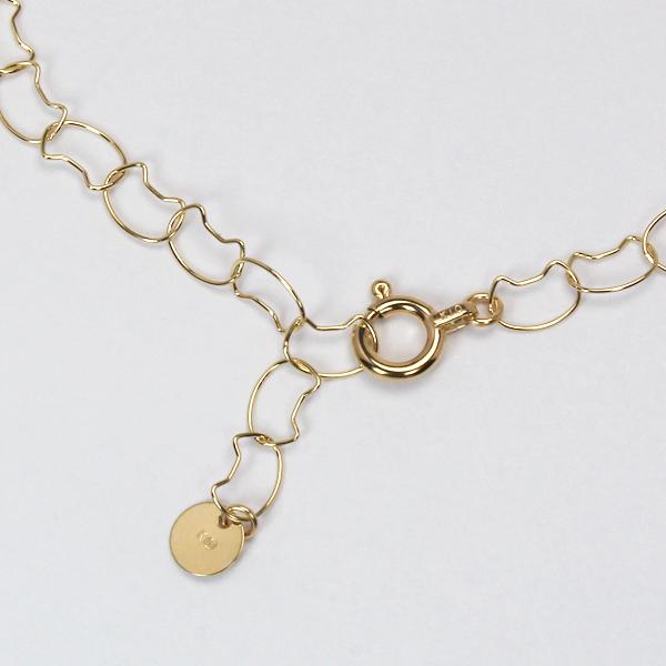 k18 チェーン ネコネックレス ネコ ネックレス 18k 18金 ゴールド 猫 ねこ キャット メンズ 80cm かわいい 送料無料 付 プレゼント ギフト 自分買いの画像