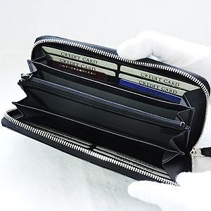 メンズ 男性用 サイフ クロコダイル 長財布 財布 さいふ ウォレット ワニ革 クロコダイル革 国産 ラウンドファスナー 男女兼用 プレゼント ギフト 自分買いの画像
