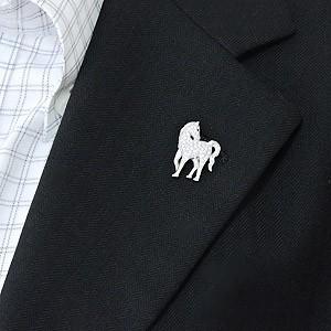 K10 馬の形 ブローチ 天然石 ルビーダイヤモンド 楽天市場】馬（種類（宝石）ダイヤモンド）（ブローチ｜レディース