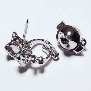 ブローチ カバ メンズ 男性用 かば ピンズ 河馬 ラペルピン