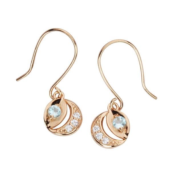 PTダイヤピアス、10kダイヤネックレス、その他ピアス ダイヤモンド ピアス フックピアス ダイヤピアス ブルートパーズ