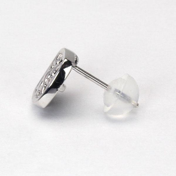 ピアス オニキス オニキスピアス 片耳用 スタッドピアス pt900