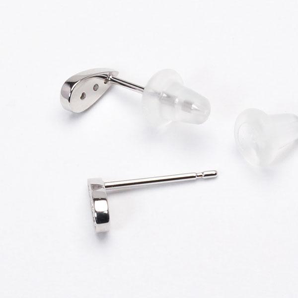 ピアス ダイヤモンドピアス ダイヤモンド ダイヤ スタッドピアス k10 10k 10金 ホワイトゴールド メンズ 送料無料 プレゼント ギフト ご褒美 自分買い pu | ブランド登録なし | 02