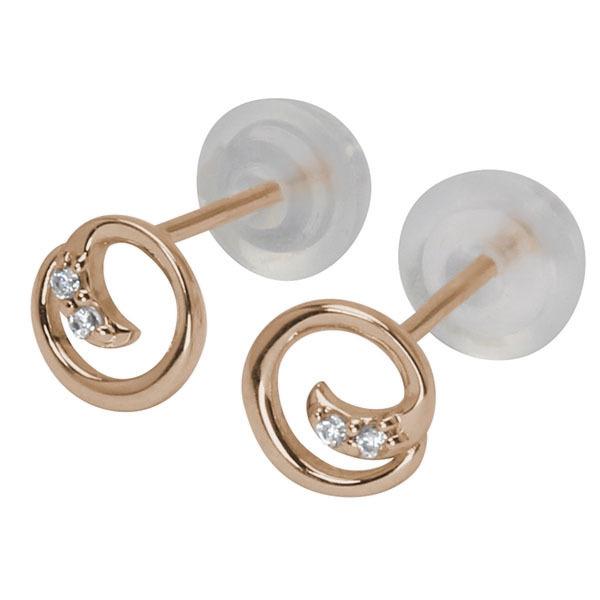 スタッド ダイヤモンド ピアス ダイヤ 10金 k10 10k ホワイトゴールド