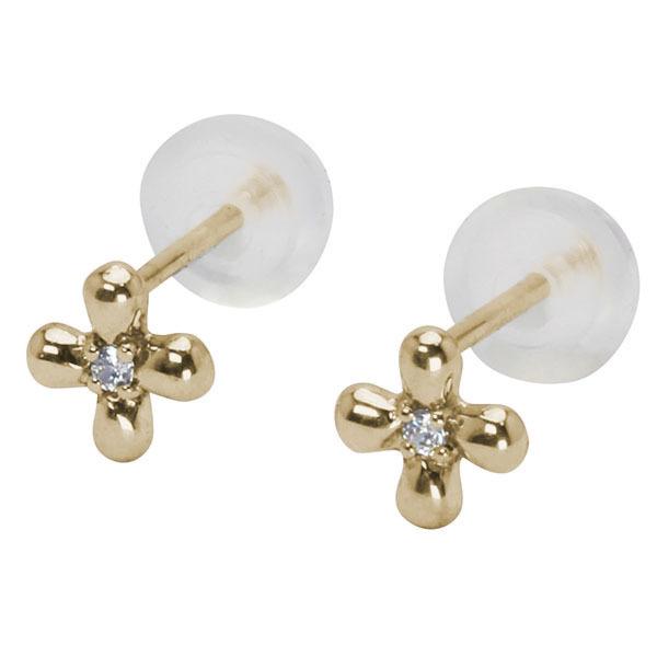 激安な クロス ピアス ダイヤモンド ダイヤピアス クロスピアス スタッドピアス 十字架 K10 10k 10金 イエローゴールド メンズ 送料無料 プレゼント ギフト ピアス ギフト包装 無料 不要 Tin Ipb Ac Id