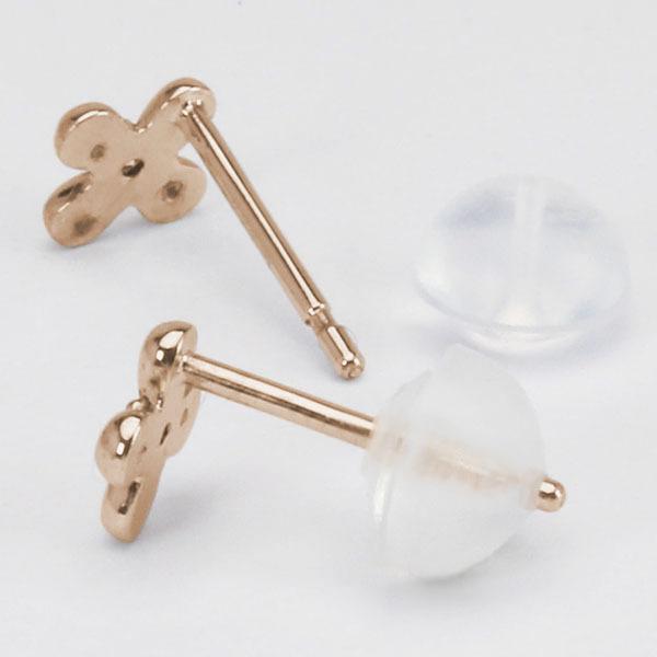 クロス ピアス ダイヤモンド ダイヤピアス クロスピアス スタッド