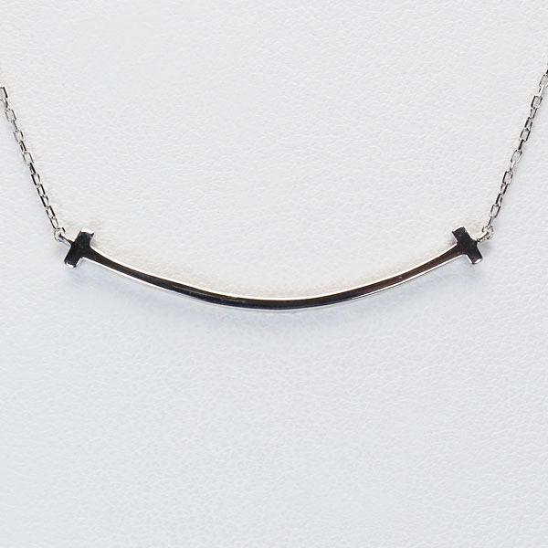 スマイル ネックレス メンズ プラチナ ダイヤモンド スマイル