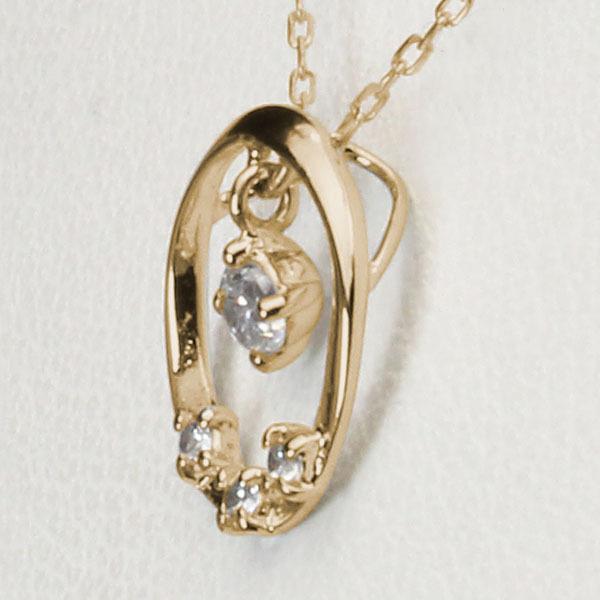 ダイヤモンドネックレス ダイヤモンド ネックレス ダイヤ ダイヤネックレス k18 18k 18金 イエローゴールド メンズ 送料無料 4月誕生石 プレゼント puの画像