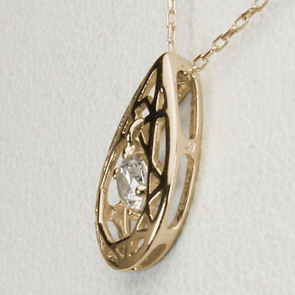 ダイヤモンドネックレス ダイヤモンド ネックレス ダイヤ ダイヤネックレス k18 18k 18金 イエローゴールド メンズ 送料無料 4月誕生石 プレゼント puの画像