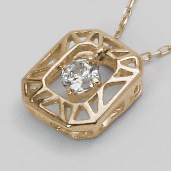 ダイヤモンドネックレス ダイヤモンド ネックレス ダイヤ ダイヤネックレス k18 18k 18金 イエローゴールド メンズ 送料無料 4月誕生石 プレゼント puの画像