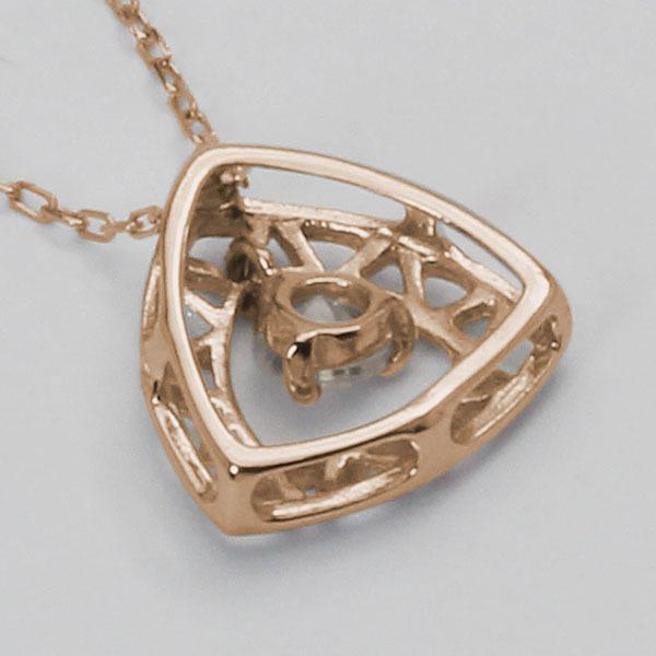 ダイヤモンドネックレス ダイヤモンド ネックレス ダイヤ ダイヤネックレス k18 18k 18金 ピンクゴールド メンズ 送料無料 4月誕生石 プレゼント 自分買い puの画像