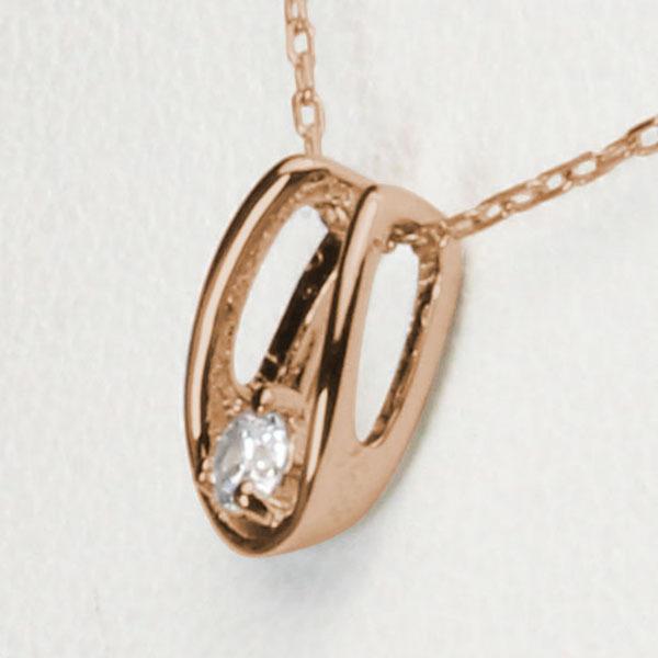 ダイヤモンド ホースシュー 馬蹄 ネックレス ホースシューネックレス