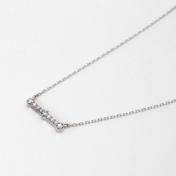 ネックレス ダイヤモンド ダイヤネックレス ダイヤモンドネックレス k18 18k 18金 ホワイトゴールド メンズ 送料無料 プレゼント ギフト ご褒美 自分買い puの画像