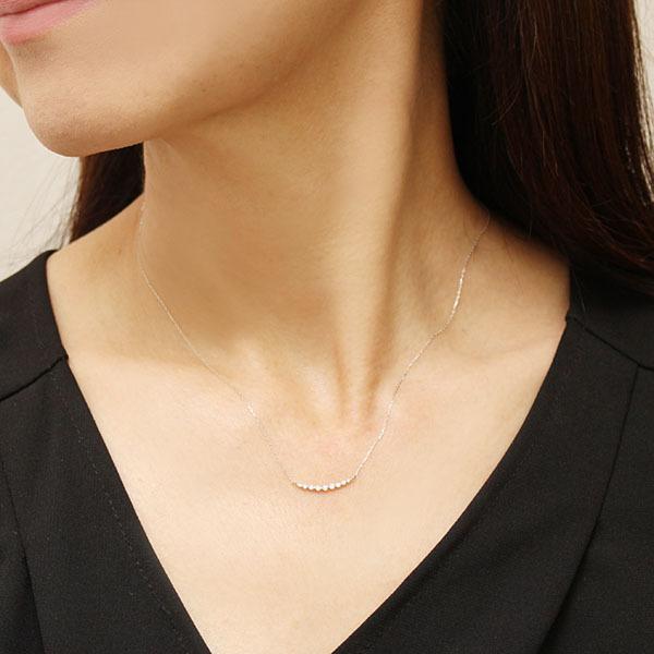 ネックレス ダイヤモンド ダイヤネックレス ペンダントトップ k18 18k 18金 ホワイトゴールド 4月誕生石 メンズ 送料無料 プレゼント ギフト 自分買い puの画像