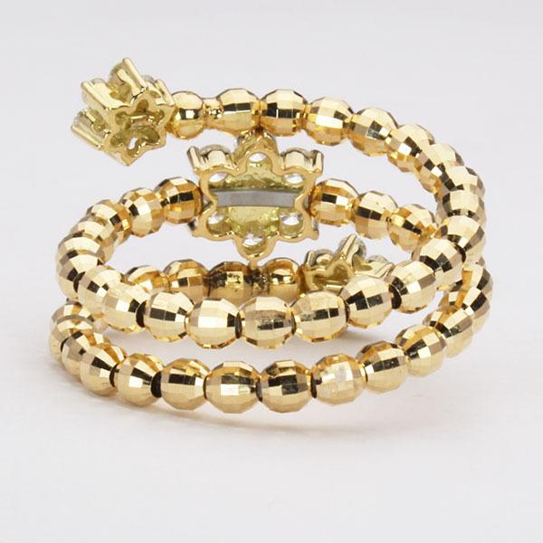 ダイヤモンド リング 形状記憶 ダイヤリング メンズ フリーサイズ k18