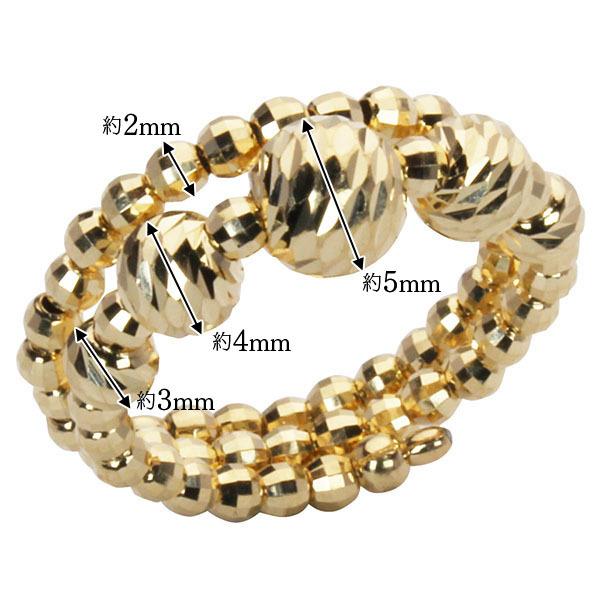 リング 形状記憶 k18 イエローゴールド 18金 18k 形状記憶リング