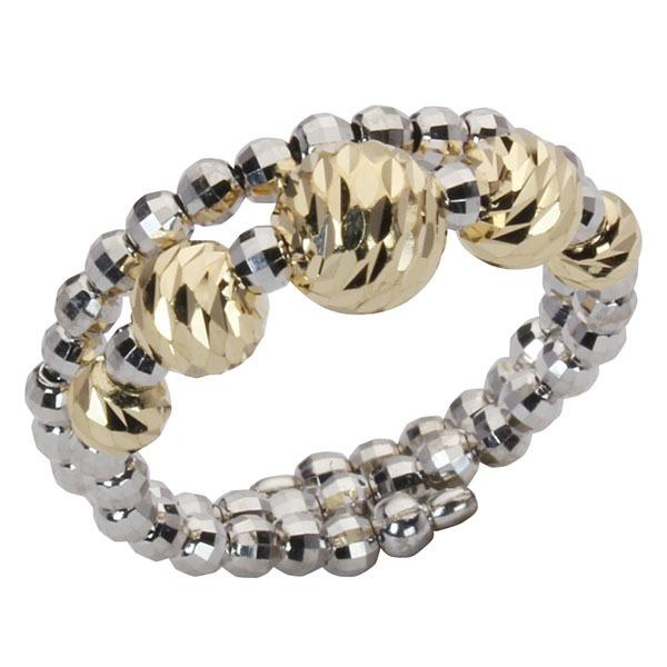 リング 形状記憶 k18 イエローゴールド ホワイトゴールド 18金 18k