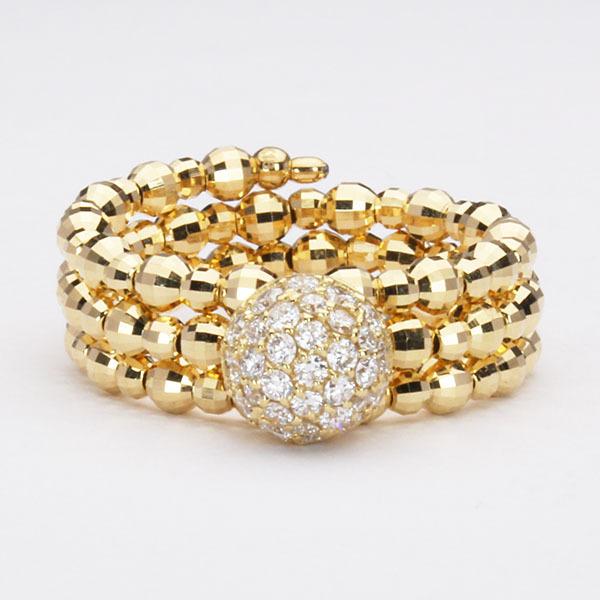 ダイヤモンド リング 形状記憶 ダイヤリング メンズ フリーサイズ