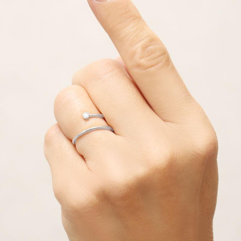 リング ダイヤモンド リング ダイヤリング 指輪 ダイヤ k18 18k 18金 ホワイトゴールド メンズ 送料無料 プレゼント ギフト ご褒美 自分買い puの画像