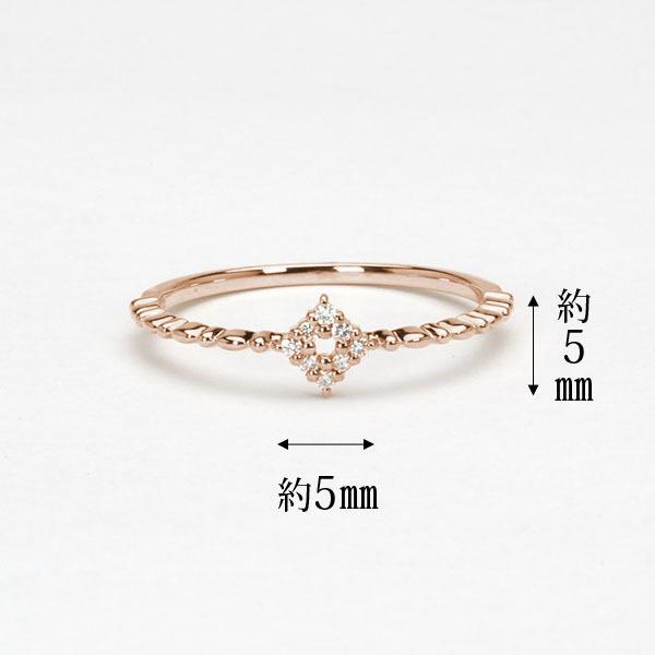 ピンクゴールド 指輪 ダイヤモンド リング メンズ k18 18k 18金 ダイヤ 婚約指輪 送料無料 カジュアル プレゼント ギフト ご褒美 自分買い puの画像