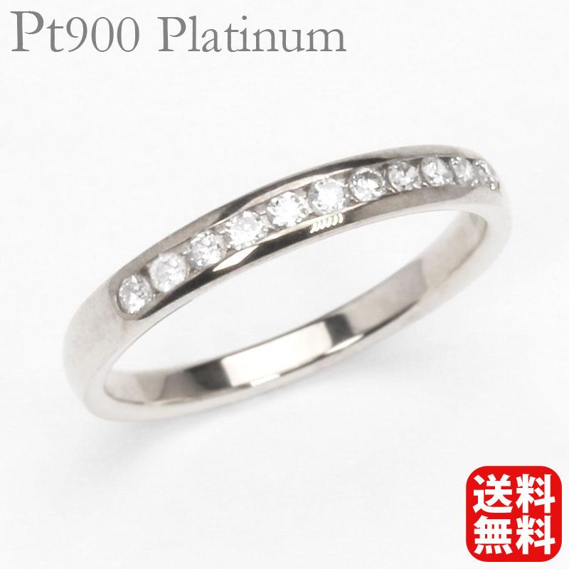 PT900 トリートダイヤハーフエタニティリング＃14