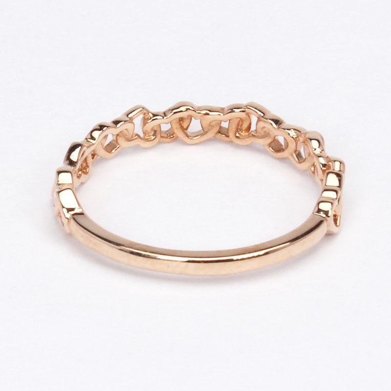 リング ハートリング ハート 指輪 k10 10k 10金 ピンクゴールド メンズ