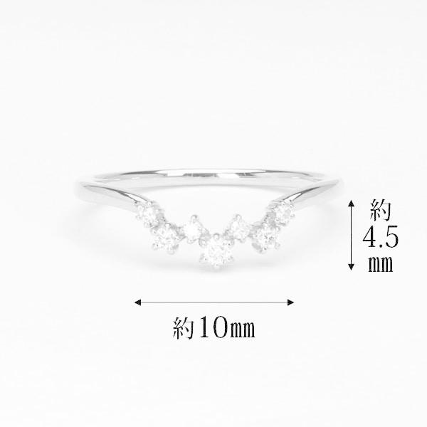 K18WG　天然ダイヤモンドリング　サイズ11号　ホワイトゴールド　18金 imgrc0120042421.jpg