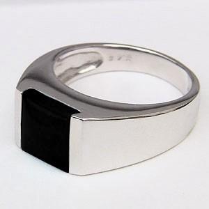 海外品 オニキスリング オニキス指輪 黒瑪瑙 印台リング オニキス メンズリング メンズ ホワイトゴールド 指輪 男女兼用 ユニセックス プレゼント ギフト p 【EIM2410817600】(87120円)