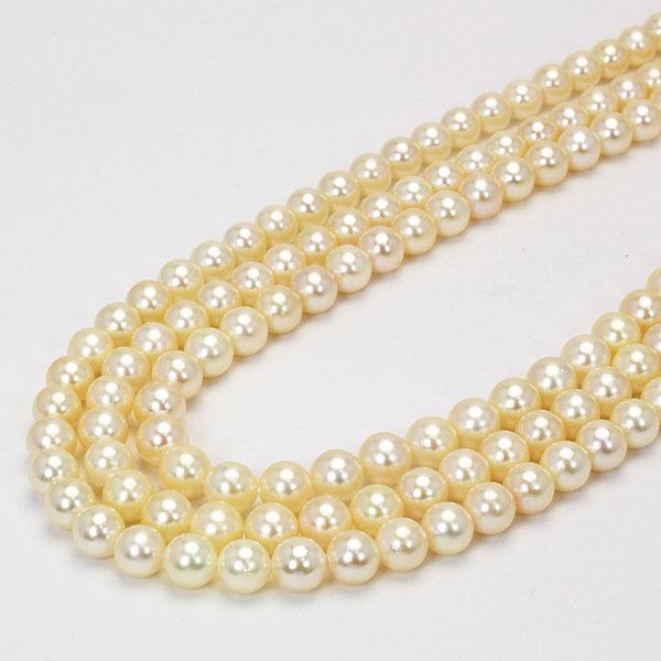 あすつく パール ネックレス ロングネックレス パールネックレス 真珠ネックレス 140cm あこや 本真珠 5.5-6mm メンズ 送料無料 プレゼント ギフト 自分買いの画像