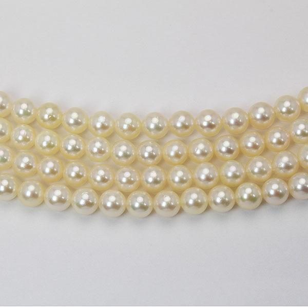 あすつく パール ネックレス ロングネックレス パールネックレス 真珠ネックレス 140cm あこや 本真珠 5.5-6mm メンズ 送料無料 プレゼント ギフト 自分買いの画像