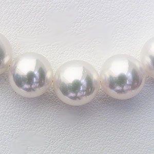 大珠 あこやパール 本真珠 ネックレス 8～8.5㎜ Silver刻印 約47㎝ 大珠 あこやパール 本真珠 ネックレス 8～8.5㎜ Silver刻印 約47
