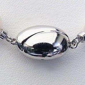 あこや真珠silverネックレス　2連　本真珠　パール　8mm 楽天市場】ネックレス パール あこや 真珠 8mm ダイヤモンド
