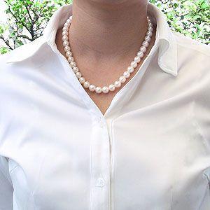 パール ネックレス 冠婚葬祭 パールネックレス 真珠 あこや本 9.0mm