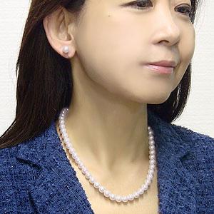 パール ネックレス 真珠ネックレス イヤリング ピアス 2点セット パール ネックレス 真珠ネックレス イヤリング ピアス 2点セット
