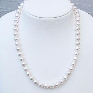 ■ 46236★年 パールネックレス アコヤ本真珠 冠婚葬祭 セレモニー パール ネックレス 冠婚葬祭 パールネックレス 真珠 あこや本